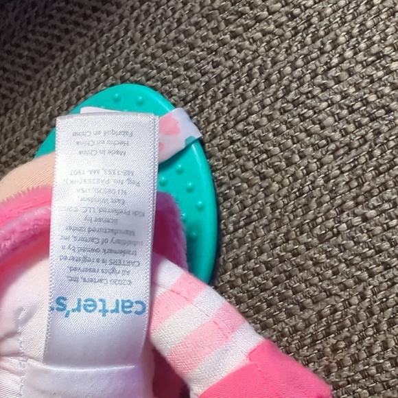 Carter's. Plush Doll with teether. my first Doll. 6 inches approximately. - Picture 5 of 5